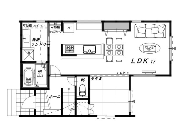 １階　間取り図