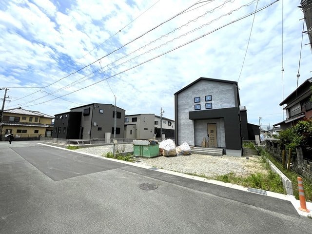 分譲地全景 南東より撮影